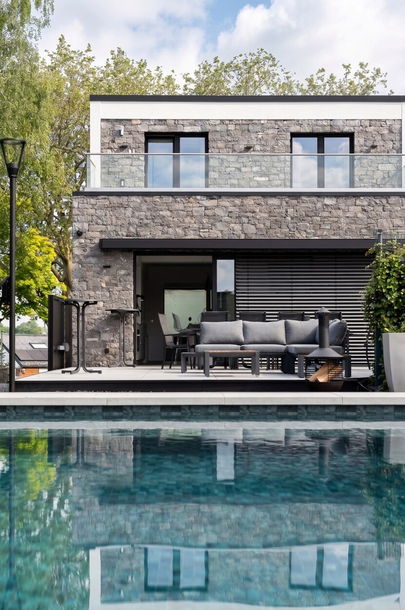 Cointe - Hedendaagse villa met wellnessruimte