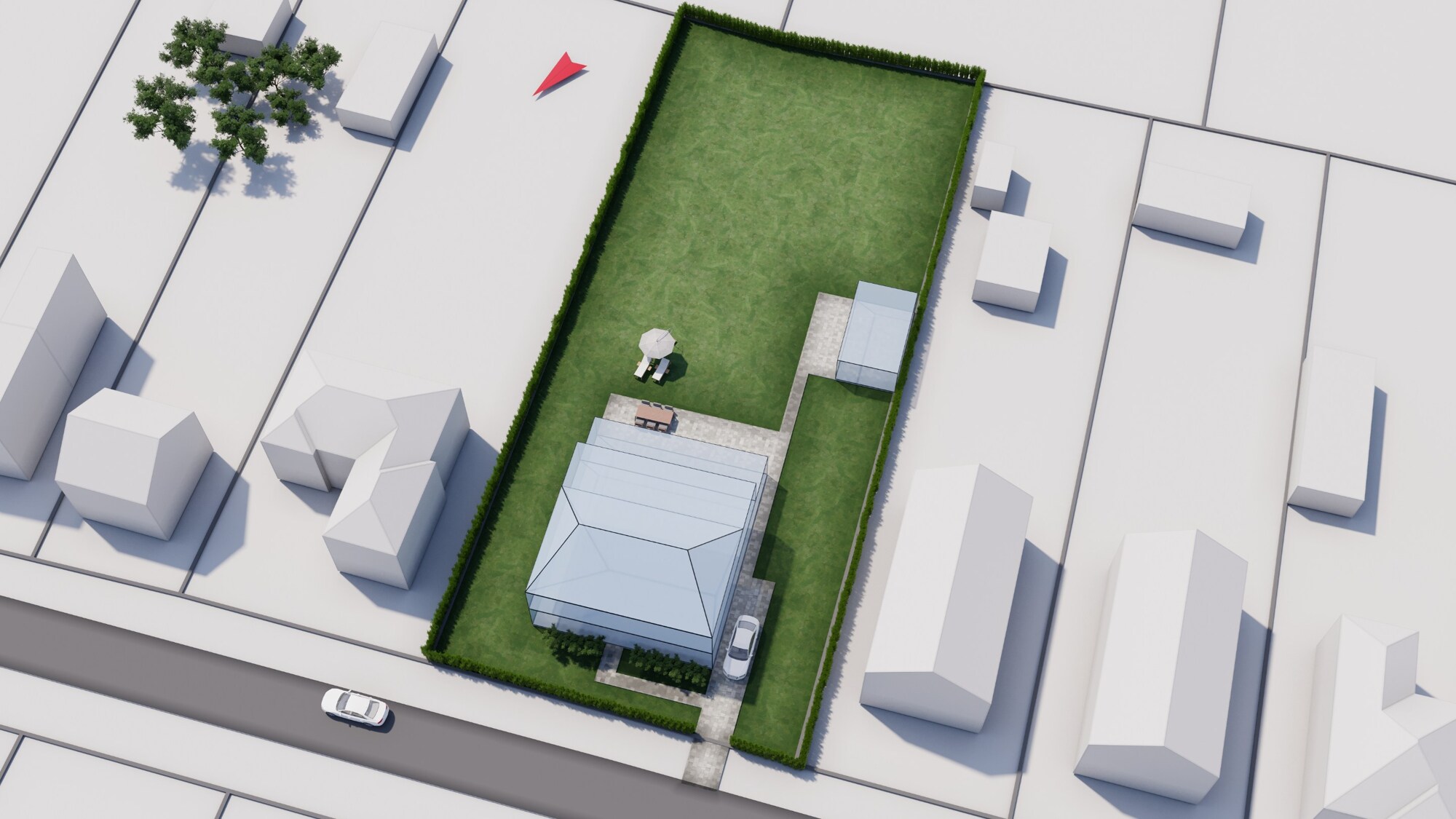 Bouwgrond voor open bebouwing op 1.849m² gelegen te Westerlo