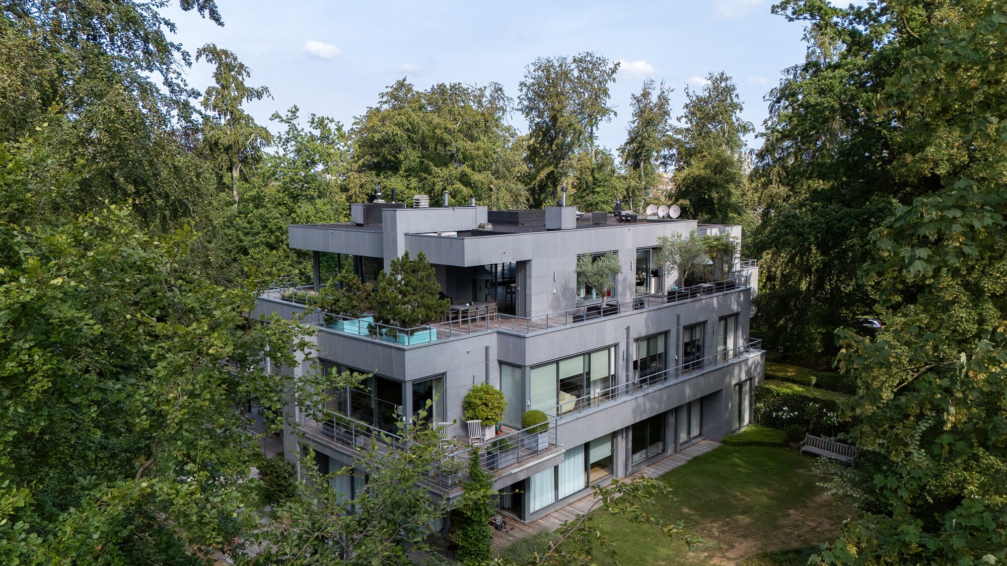 Wolvendael - Penthouse van architect Marc Corbiau