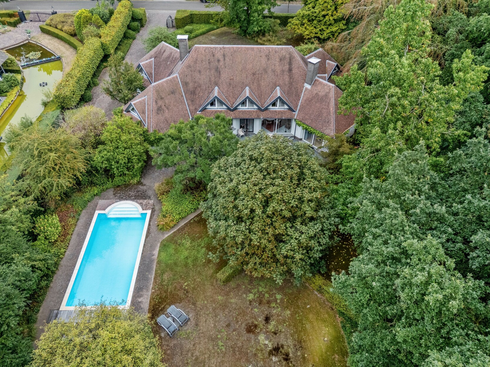 Ruime villa met buitenzwembad op 4.561 m² te Pelt