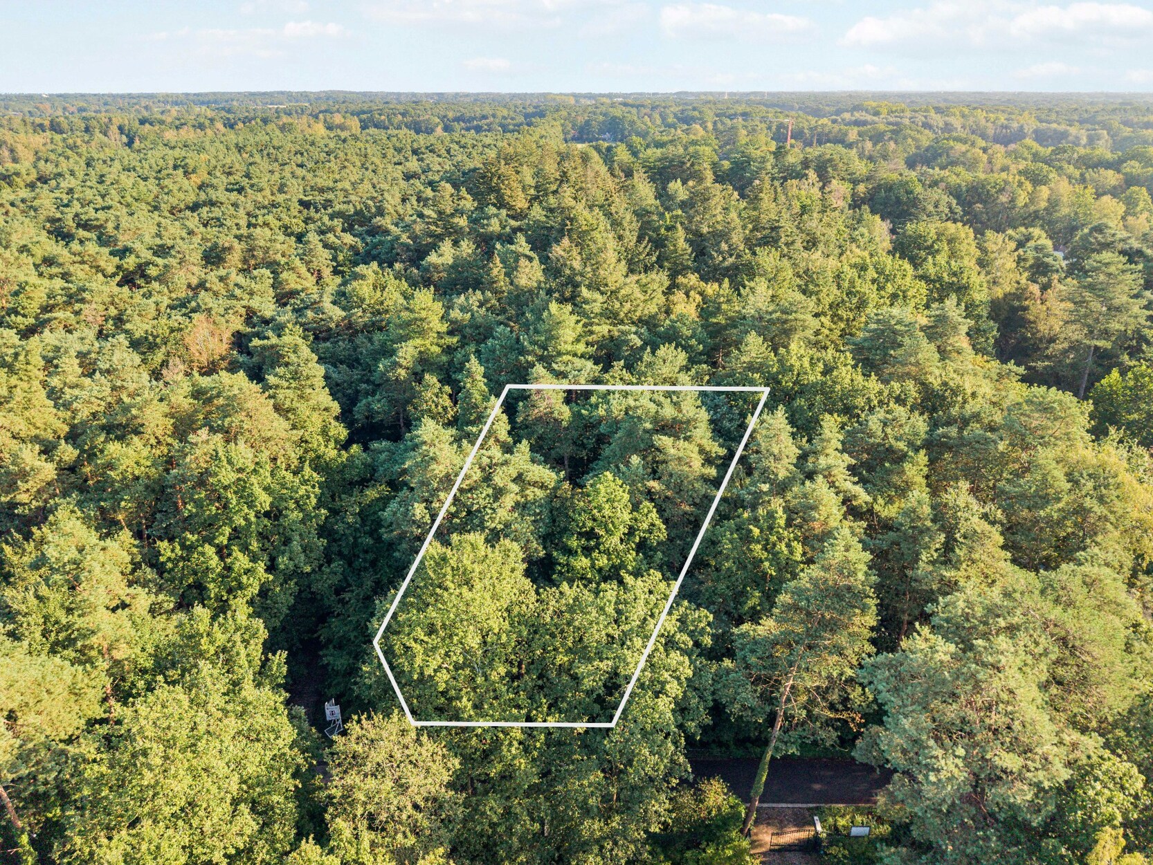 Unieke bouwgrond op een residentiële toplocatie aan het Zoerselbos.