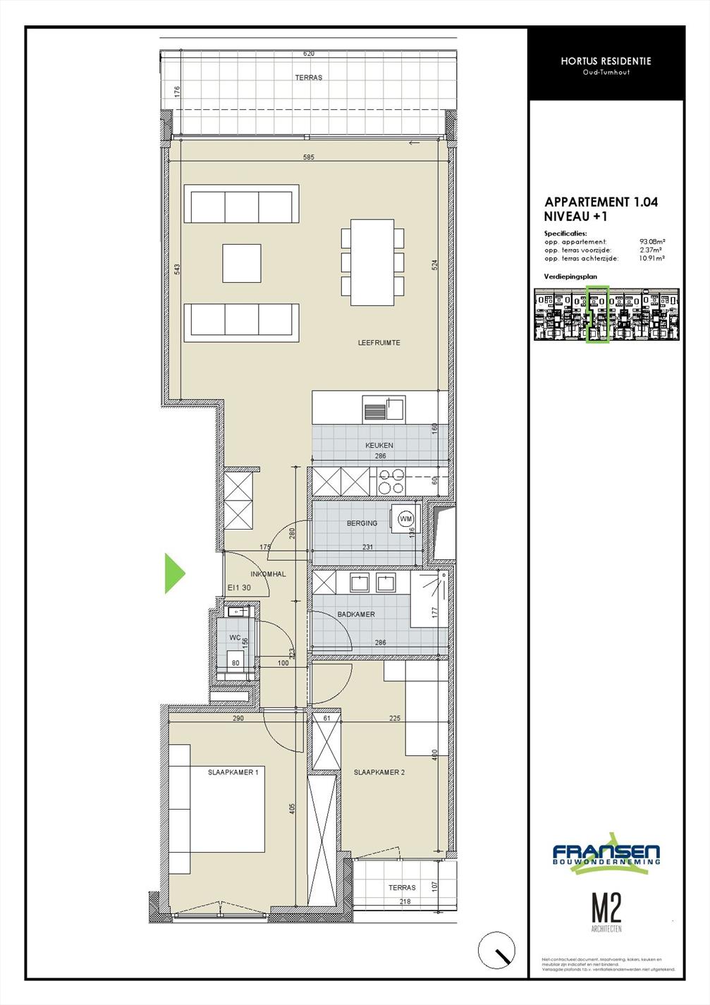 Appartement te Oud-Turnhout