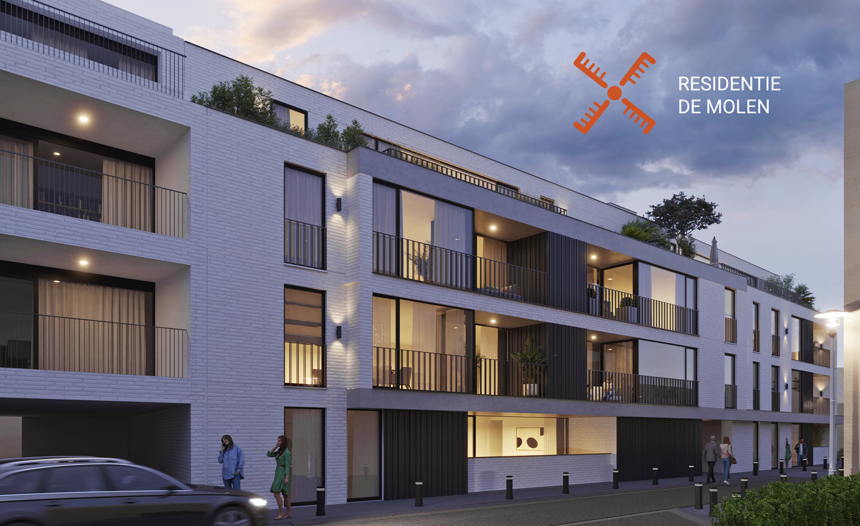 Residentie De Molen: 9 exclusieve nieuwbouwappartementen in het centrum van Mol